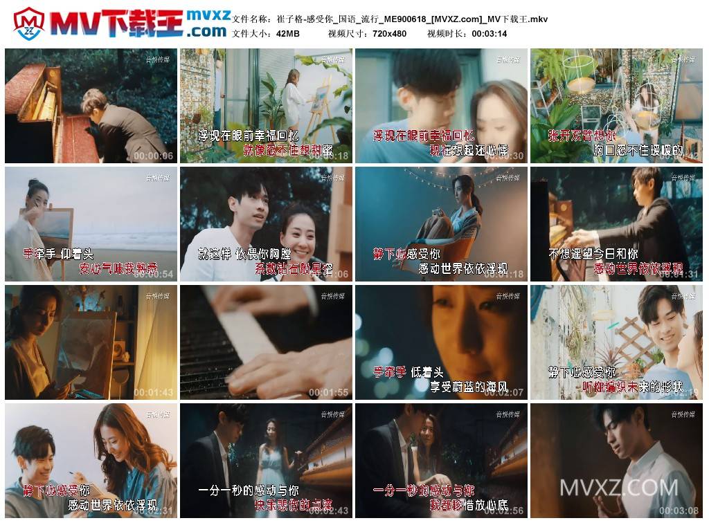 崔子格-感受你_国语_流行_ME900618